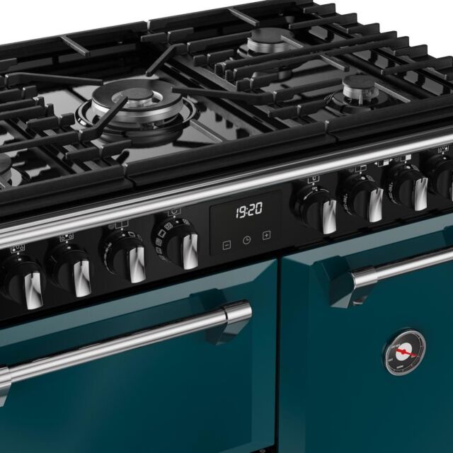 Stoves DX RCA RICH 90DF 90cm Richmond DX Dual Fuel Range Cooker - Deep Marine