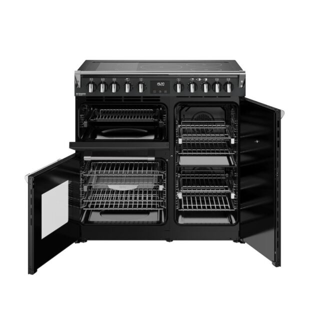 Stoves DX RCA RICH 90Ei RTY 90cm Richmond DX Electric Induction Rotary Range Cooker - Anthracite Grey
