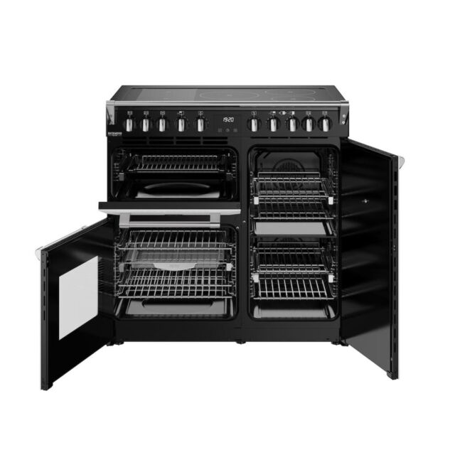 Stoves DX RCA RICH 90Ei RTY 90cm Richmond DX Electric Induction Rotary Range Cooker - Ice White