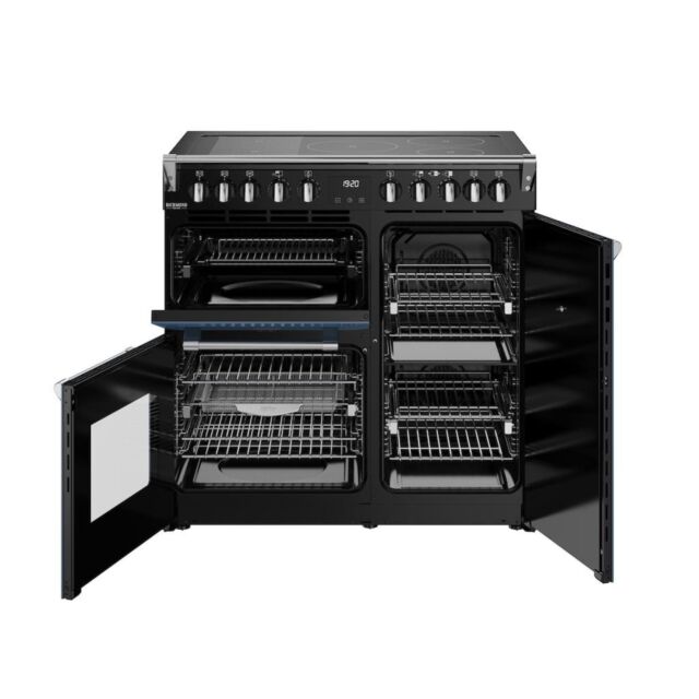 Stoves DX RCA RICH 90Ei RTY 90cm Richmond DX Electric Induction Rotary Range Cooker - Twilight Blue