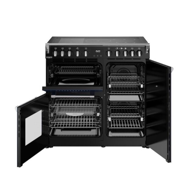 Stoves DX RCA RICH 90Ei RTY 90cm Richmond DX Electric Induction Rotary Range Cooker - Midnight Blue