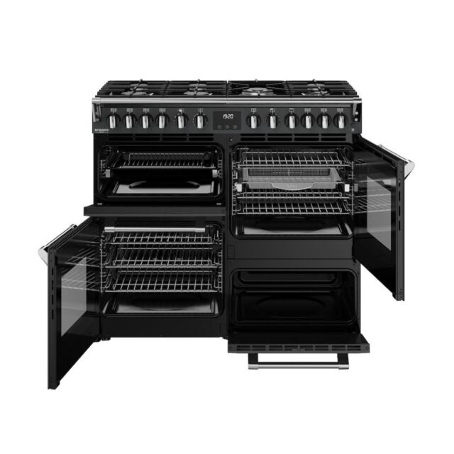 Stoves DX RCA RICH 100DF 100cm Richmond DX Dual Fuel Range Cooker - Anthracite Grey