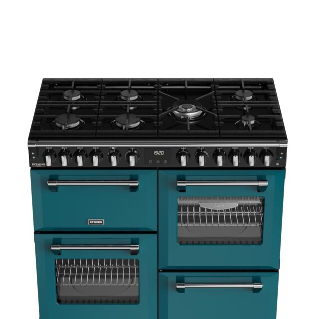 Stoves DX RCA RICH 100DF 100cm Richmond DX Dual Fuel Range Cooker - Deep Marine