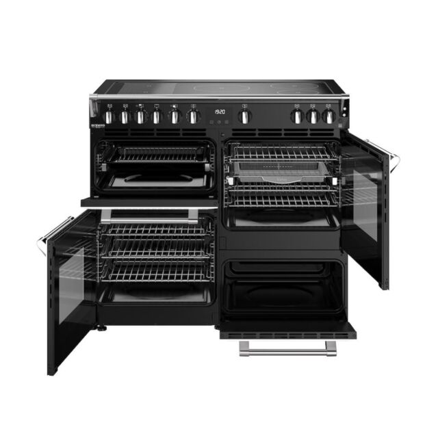 Stoves DX RCA RICH 100Ei RTY 100cm Richmond DX Electric Induction Rotary Range Cooker - Ice White