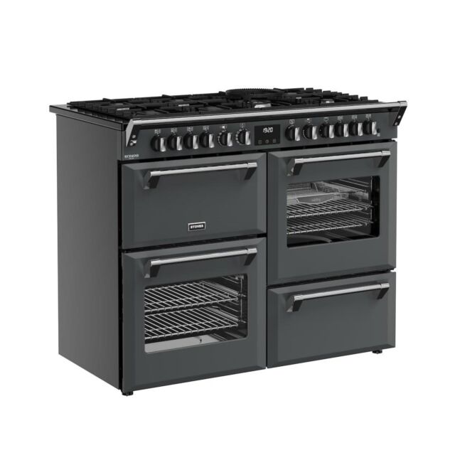 Stoves DX RCA RICH 110DF 110cm Richmond DX Dual Fuel Range Cooker - Anthracite Grey