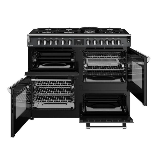 Stoves DX RCA RICH 110DF 110cm Richmond DX Dual Fuel Range Cooker - Anthracite Grey