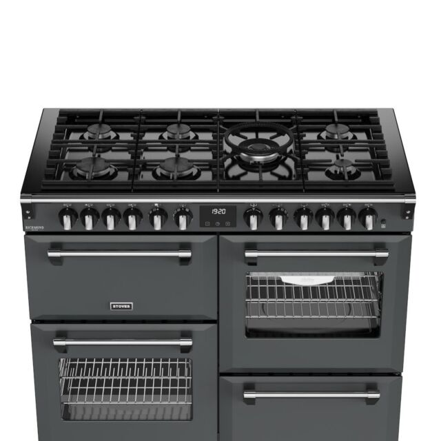Stoves DX RCA RICH 110DF 110cm Richmond DX Dual Fuel Range Cooker - Anthracite Grey