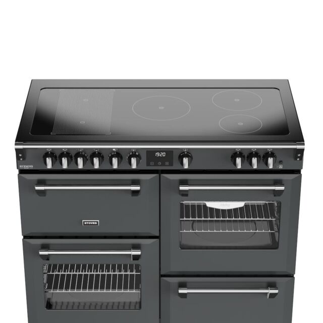 Stoves DX RCA RICH 110Ei RTY 110cm Richmond DX Electric Induction Rotary Range Cooker - Anthracite Grey