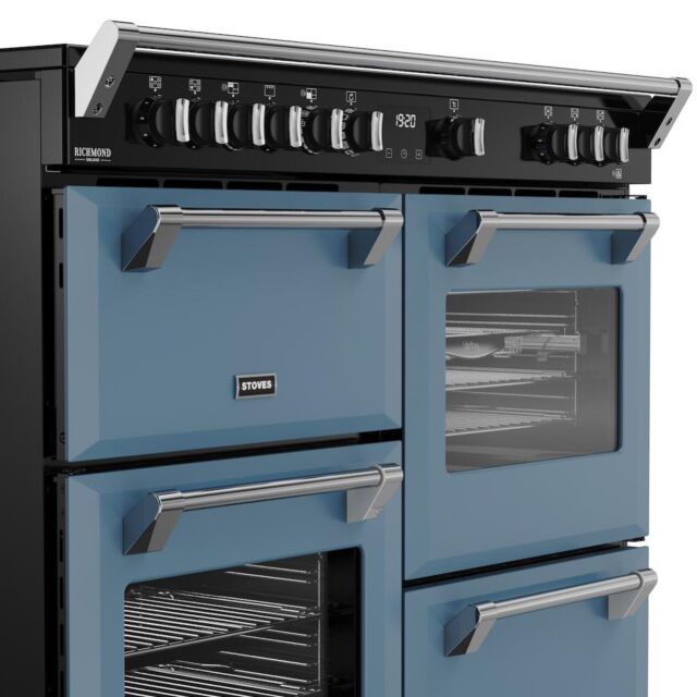 Stoves DX RCA RICH 110Ei RTY 110cm Richmond DX Electric Induction Rotary Range Cooker - Twilight Blue