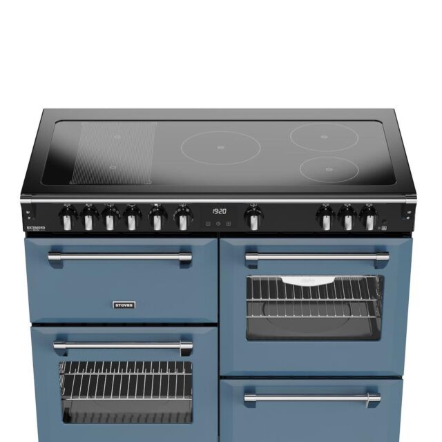 Stoves DX RCA RICH 110Ei RTY 110cm Richmond DX Electric Induction Rotary Range Cooker - Twilight Blue