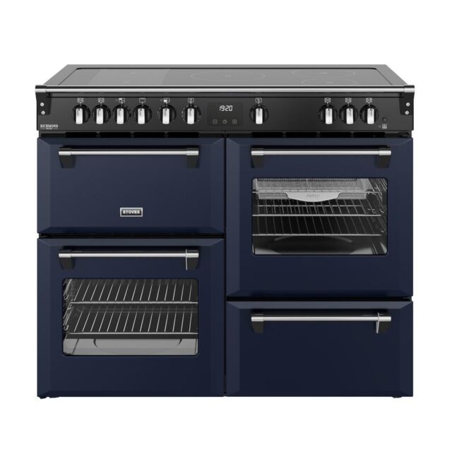 Stoves DX RCA RICH 110Ei RTY 110cm Richmond DX Electric Induction Rotary Range Cooker - Midnight Blue