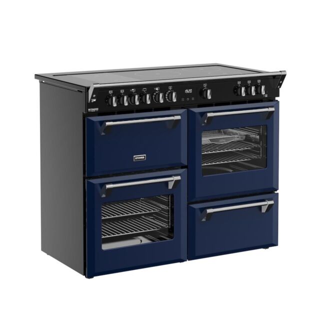 Stoves DX RCA RICH 110Ei RTY 110cm Richmond DX Electric Induction Rotary Range Cooker - Midnight Blue