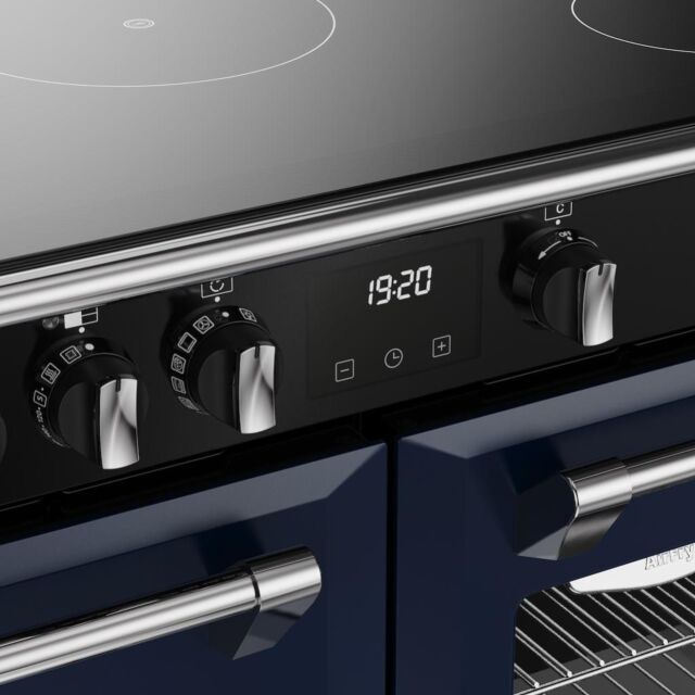 Stoves DX RCA RICH 110Ei RTY 110cm Richmond DX Electric Induction Rotary Range Cooker - Midnight Blue