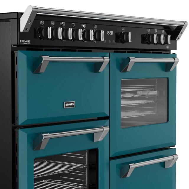 Stoves DX RCA RICH 110Ei RTY 110cm Richmond DX Electric Induction Rotary Range Cooker - Deep Marine