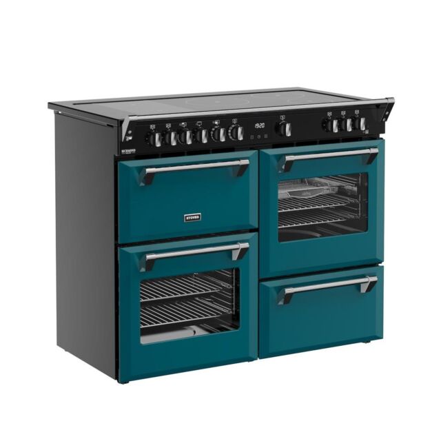 Stoves DX RCA RICH 110Ei RTY 110cm Richmond DX Electric Induction Rotary Range Cooker - Deep Marine