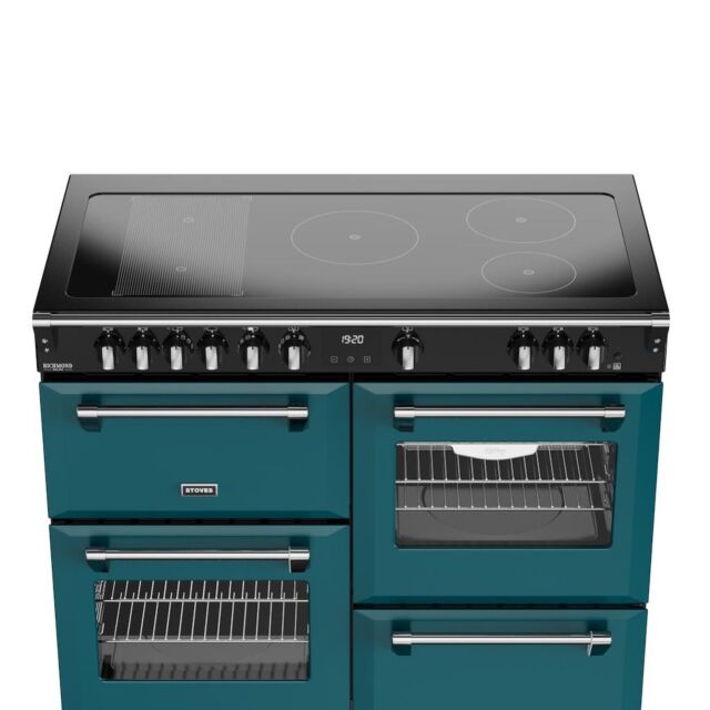 Stoves DX RCA RICH 110Ei RTY 110cm Richmond DX Electric Induction Rotary Range Cooker - Deep Marine