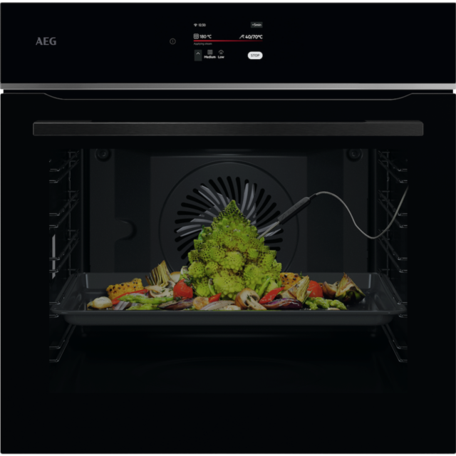 AEG TE7PB731AB Built-In Electric Single Oven with Pyrolytic Cleaning