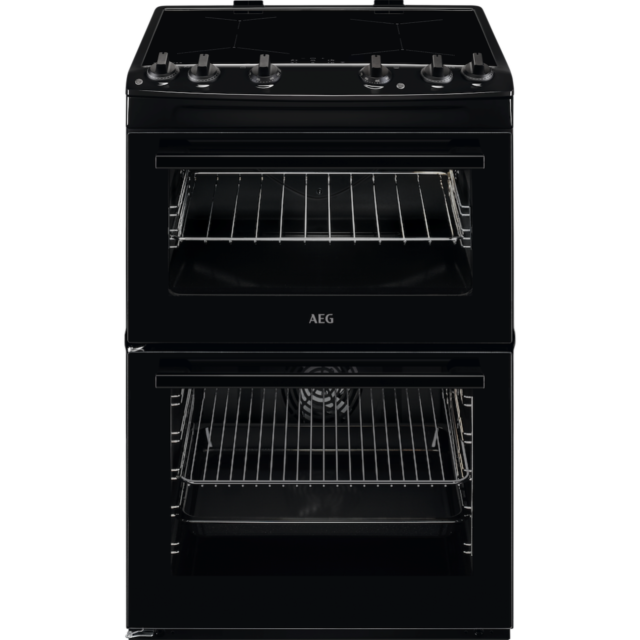 AEG CIX6500ABB Induction Electric Cooker with Double Oven