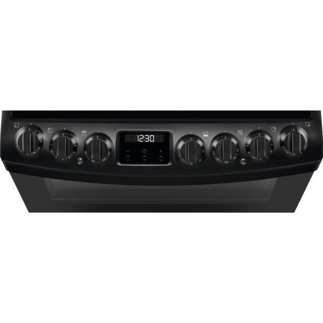 AEG CCB6741MCB 6000 SteamBake Ceramic Electric Cooker with Double Oven