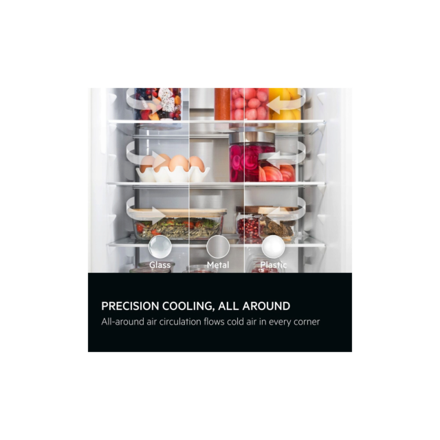 AEG OSC7C191ES Integrated Fridge Freezer - White