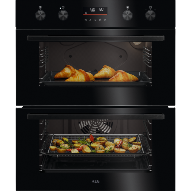 AEG OU5CU40K Built-Under Double Oven - Black