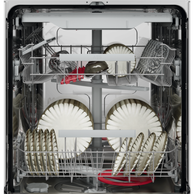 AEG GT6200B2SNM 6000 Semi-Integrated SmartSelect Dishwasher with 14 Place Settings
