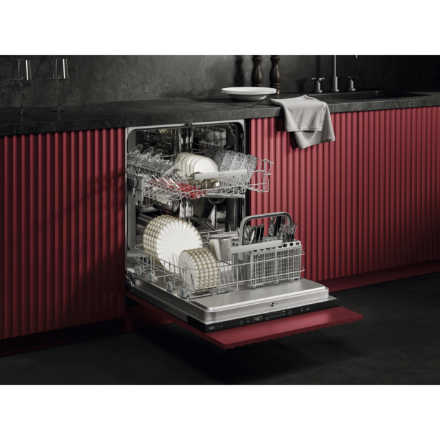 AEG GI6200B1SN 60cm Full Size Fully Integrated Dishwasher