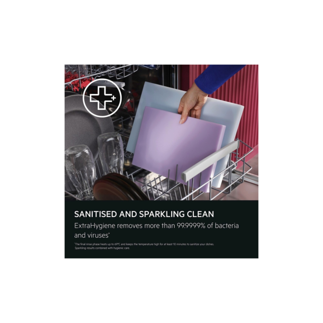 AEG GT6200B2SNM 6000 Semi-Integrated SmartSelect Dishwasher with 14 Place Settings