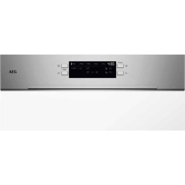 AEG GT6200B2SNM 6000 Semi-Integrated SmartSelect Dishwasher with 14 Place Settings