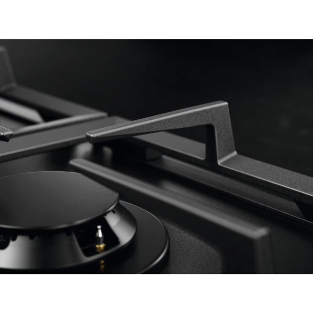AEG HKB75341NL 75cm Gas on Glass Hob - Black Glass