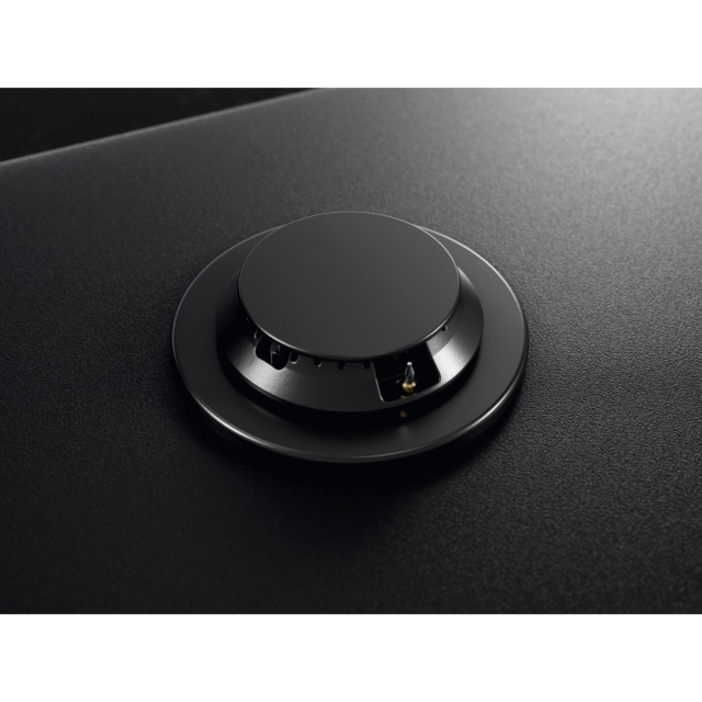 AEG HKB95341NL 90cm Gas on Glass Hob - Matt Black
