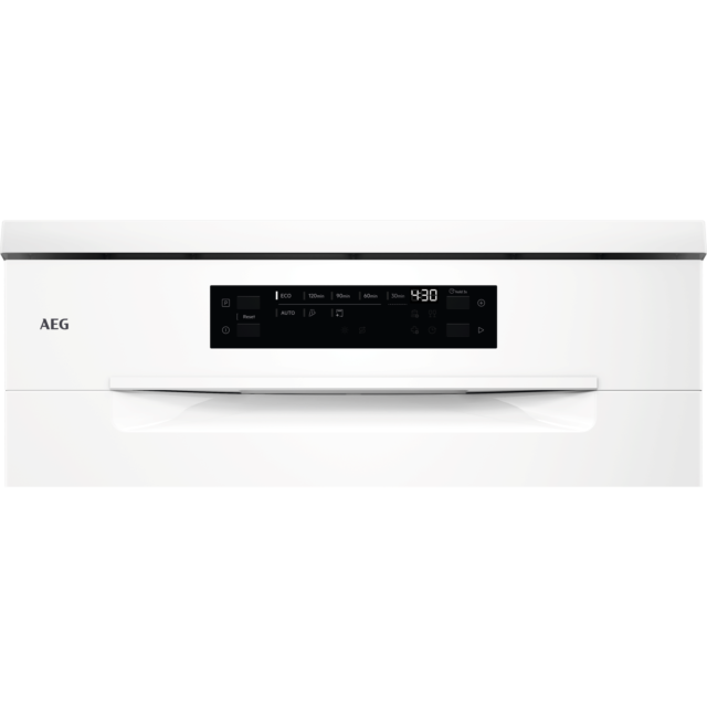 AEG GF6100C2SNW 60cm Full Size Freestanding Dishwasher - White