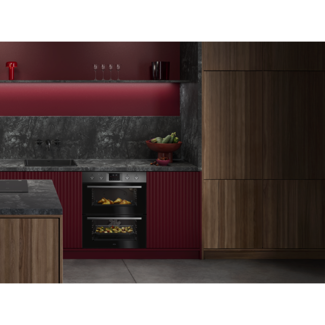 AEG OU5CU40M Built-Under Double Oven - Stainless Steel