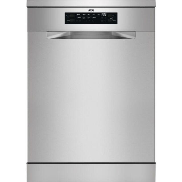 AEG FFB75727PM 60cm Freestanding Dishwasher with 14 Place Settings - Stainless Steel