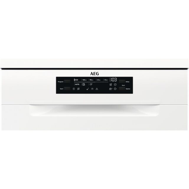 AEG FFB74917ZW Freestanding 60cm SatelliteClean Dishwasher with 14 Place Settings