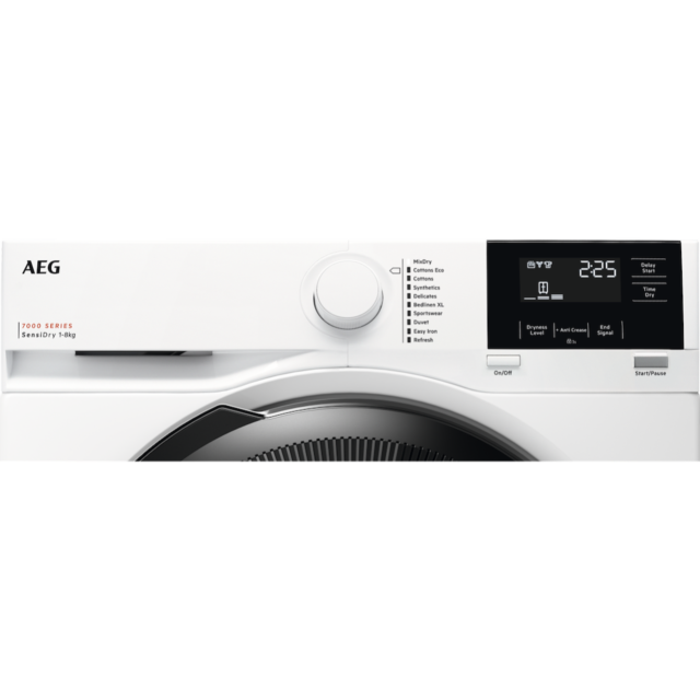 AEG TR718L4B 7000 Series 8kg Heat Pump Tumble Dryer