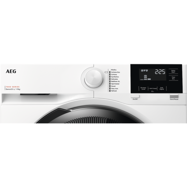 AEG TR719A4B 7000 Series 9kg Heat Pump Tumble Dryer