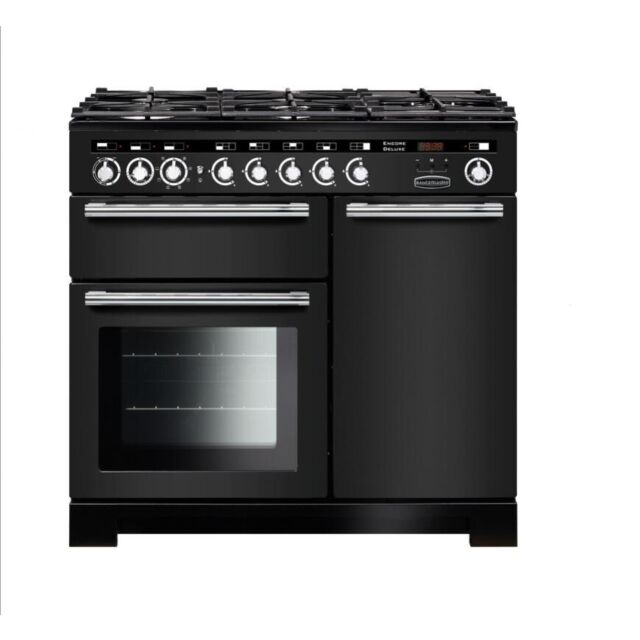 Rangemaster EDL100DFFCB/C Encore Deluxe 100 Dual Fuel Range Cooker