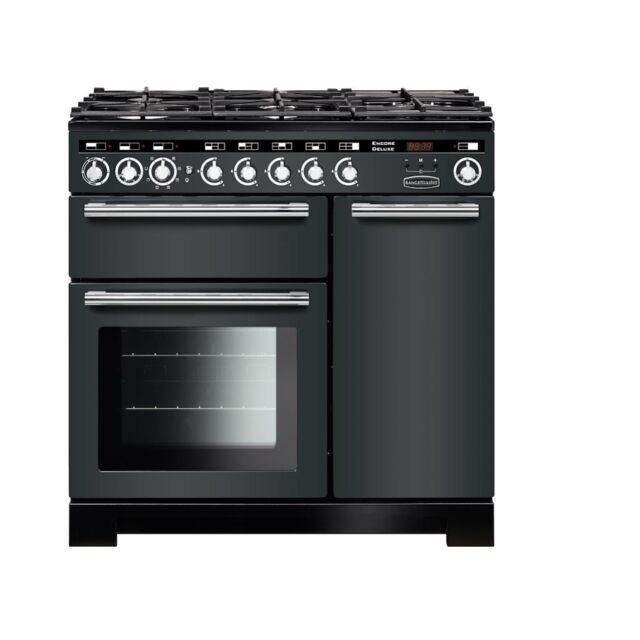 Rangemaster EDL90DFFSL/C Encore Deluxe 90 Dual Fuel Range Cooker
