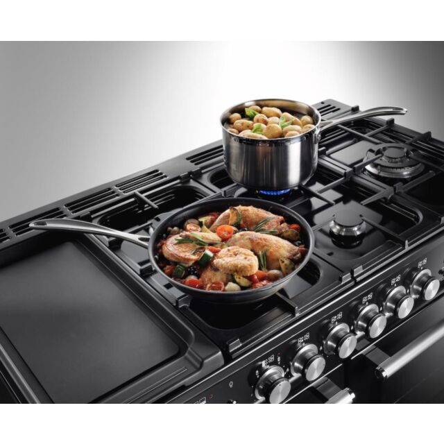 Rangemaster NEX110DFFSS/C 110cm Dual Fuel Range Cooker
