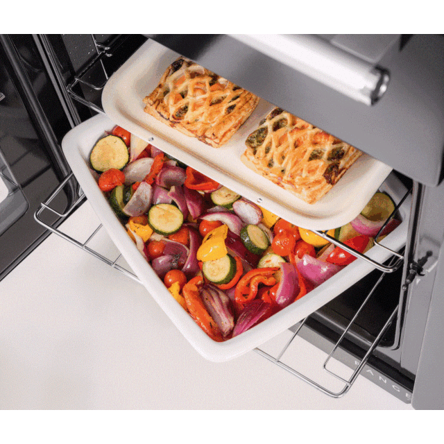 Rangemaster NEX90DFFBL/C 90cm Dual Fuel Range Cooker