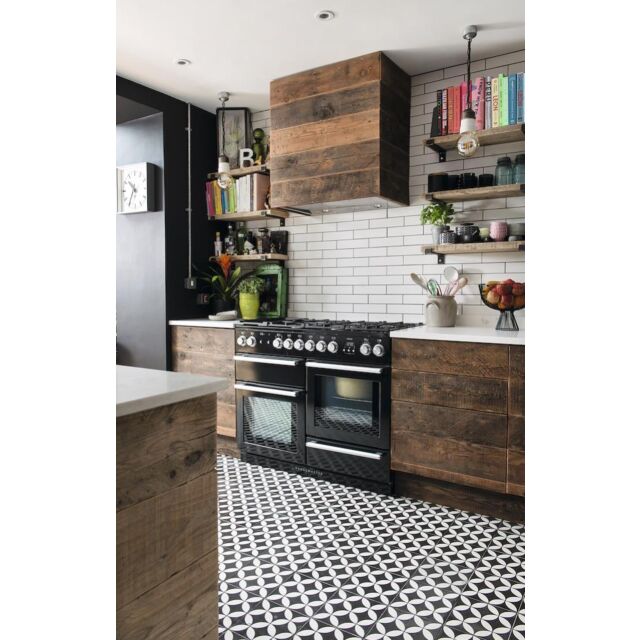 Rangemaster NEX110DFFBL/C 110cm Dual Fuel Range Cooker