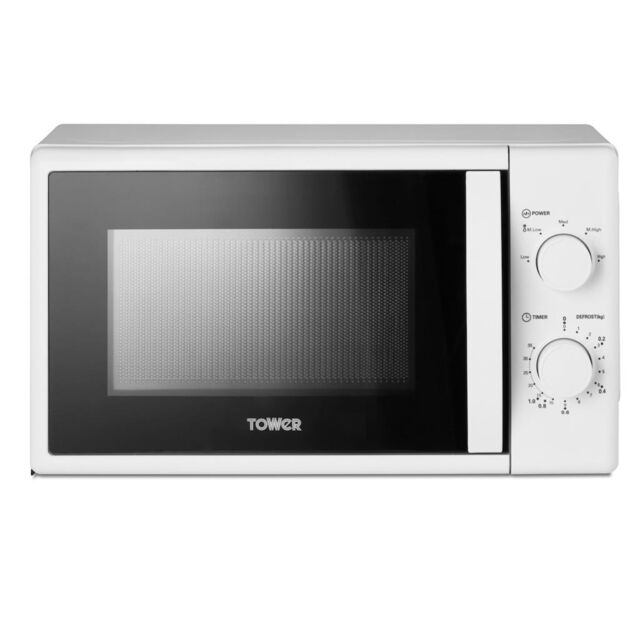 Tower T24034WHT Microwave Manual 700W 20L - White