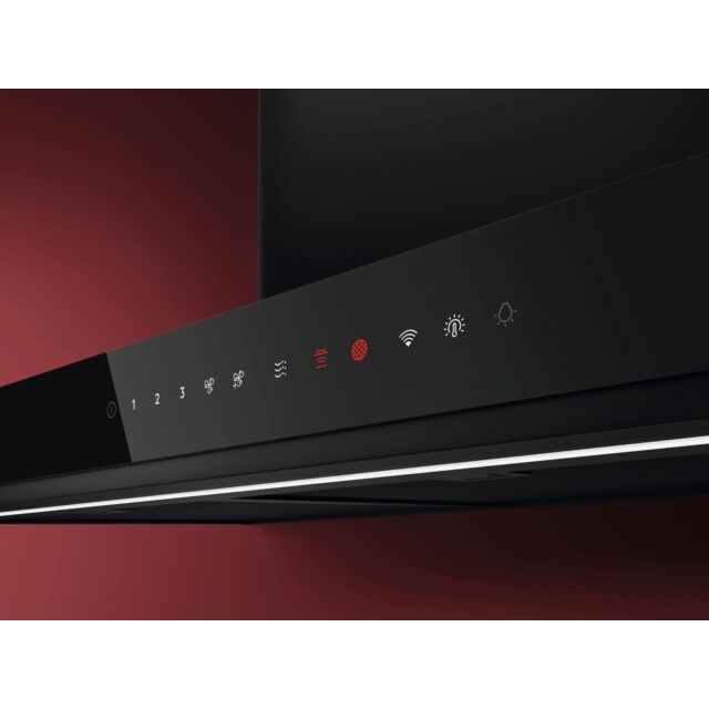 AEG GB87D91CB 90cm Chimney Cooker Hood - Black