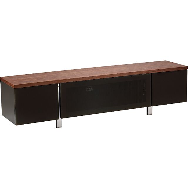 Alphason ADR1800-WAL Enclosed Cabinet Stand For Large TV's Walnut