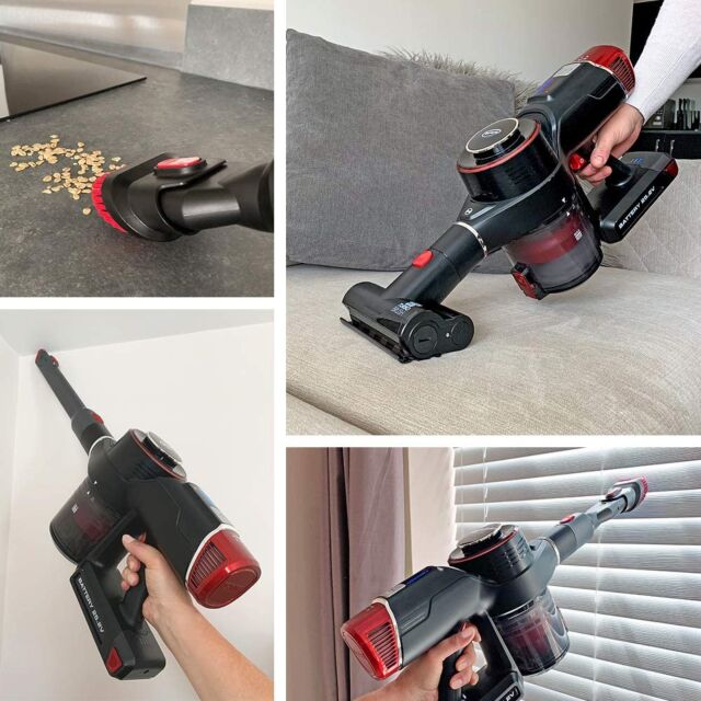 Ewbank EW3040 Airstorm 1 - 2 In 1 Pet Cordless Vacuum Cleaner Red
