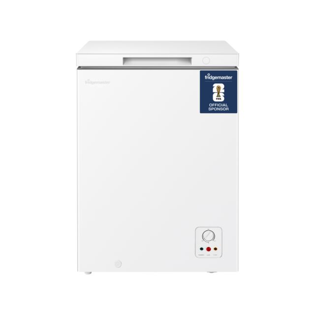 Fridgemaster MCF100E 97L Chest Freezer, White 