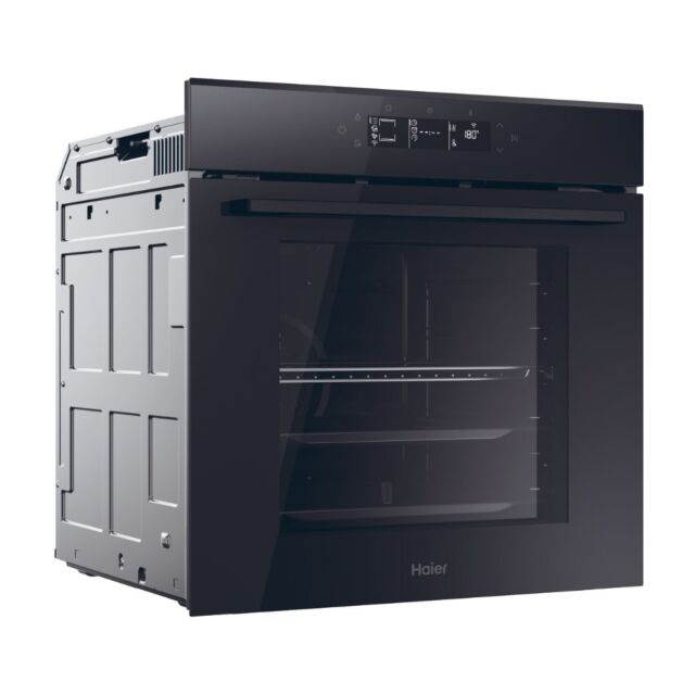 Haier H6 ID25G3HTB1 78L Single Oven, 25F + Wifi, Steam Clean Black