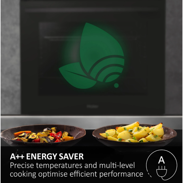 Haier H6 ID25G3YTB2 Built-In Single Oven with Pyrolytic Clean and WiFi