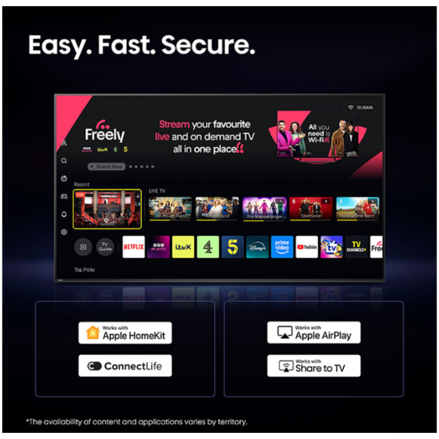 Hisense 50A5STUK 50 inch QLED Full HD Smart TV with Freely